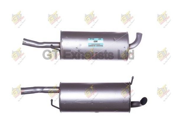 GT Exhausts - Rear Silencer
