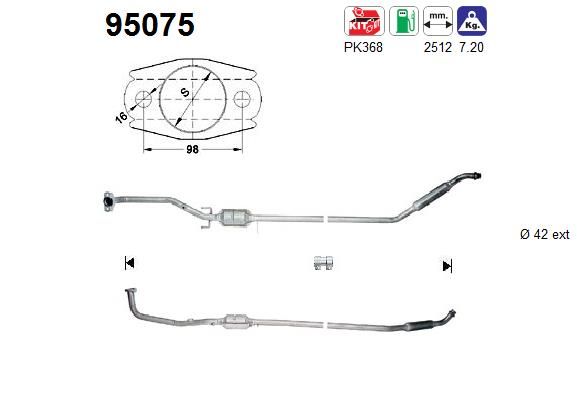 Katalizator AS 1741011850