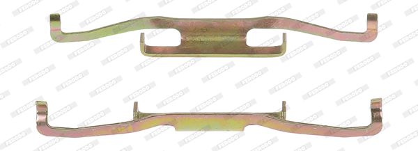 Zestaw akcesoriów, klocki hamulcowe FERODO FBA444