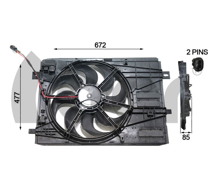 V42-01-1129 VENTILATEUR, REFROIDISS