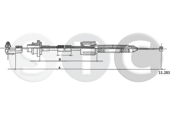 Linka gazu STC T483178