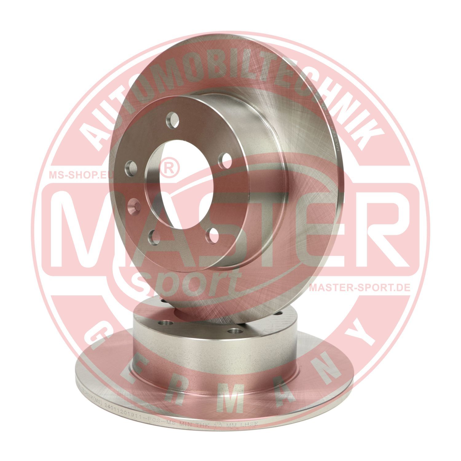 Tarcza hamulcowa MASTER-SPORT GERMANY 24011201911-SET-MS