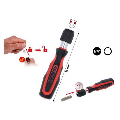 Surubelnita cu bit KS TOOLS 159.1172