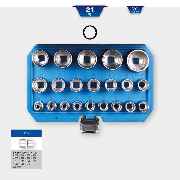 Set chei tubulare BRILLIANT TOOLS BT022405