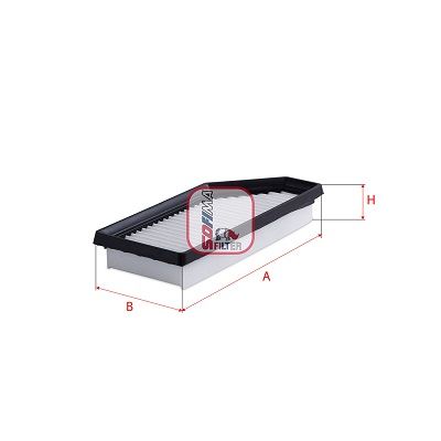 Filtru aer SOFIMA S 3D67 A