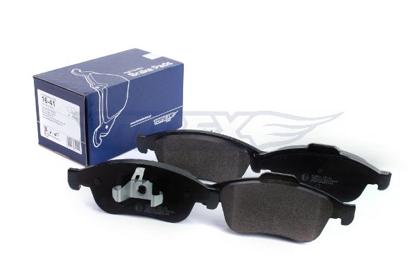 Levně Sada brzdových destiček, kotoučová brzda TOMEX Brakes 16-41