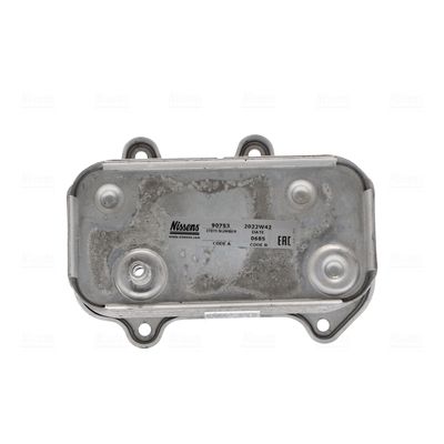 Olejový chladič, motorový olej NISSENS 90753