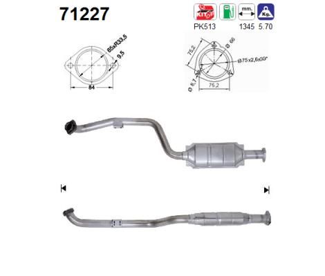 Katalizator AS 1704900019
