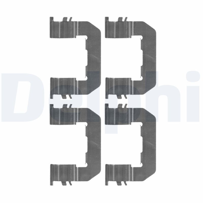 Set accesorii, placute frana DELPHI LX0514