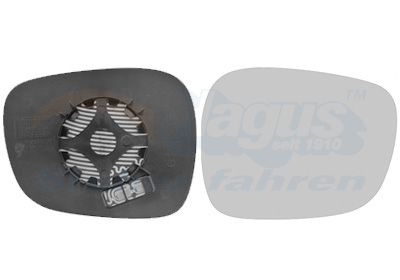 Verre de rétroviseur, rétroviseur extérieur