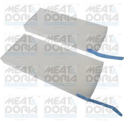 Filtr, wentylacja przestrzeni pasażerskiej MEAT & DORIA 17526-X2