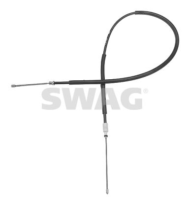 Cięgło, hamulec postojowy SWAG 62 91 7915