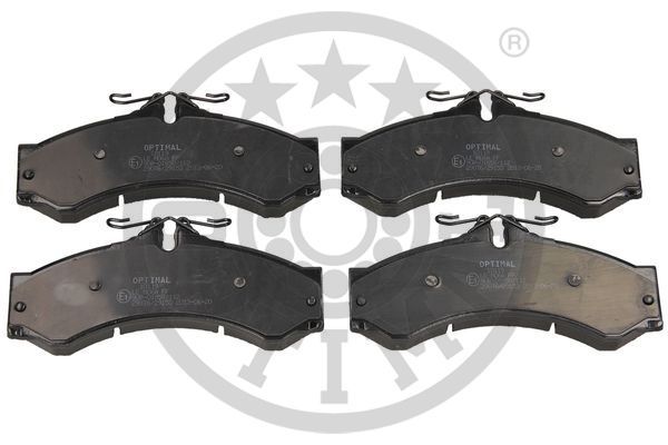 Zestaw klocków hamulcowych, hamulce tarczowe OPTIMAL BP-10119