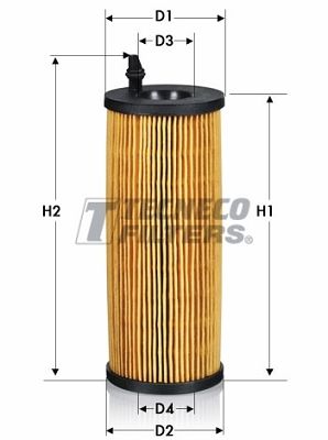 Filtr oleju TECNECO FILTERS OL010660E