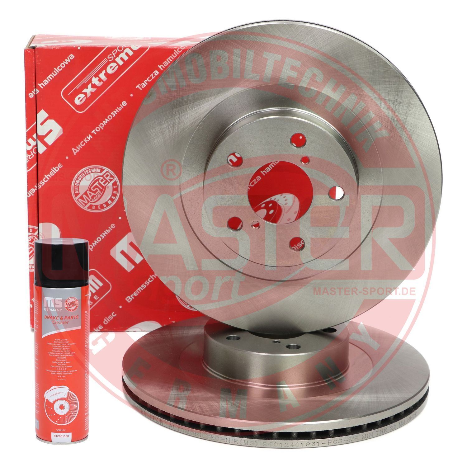 Tarcza hamulcowa MASTER-SPORT GERMANY 24012401961-SET-MSP