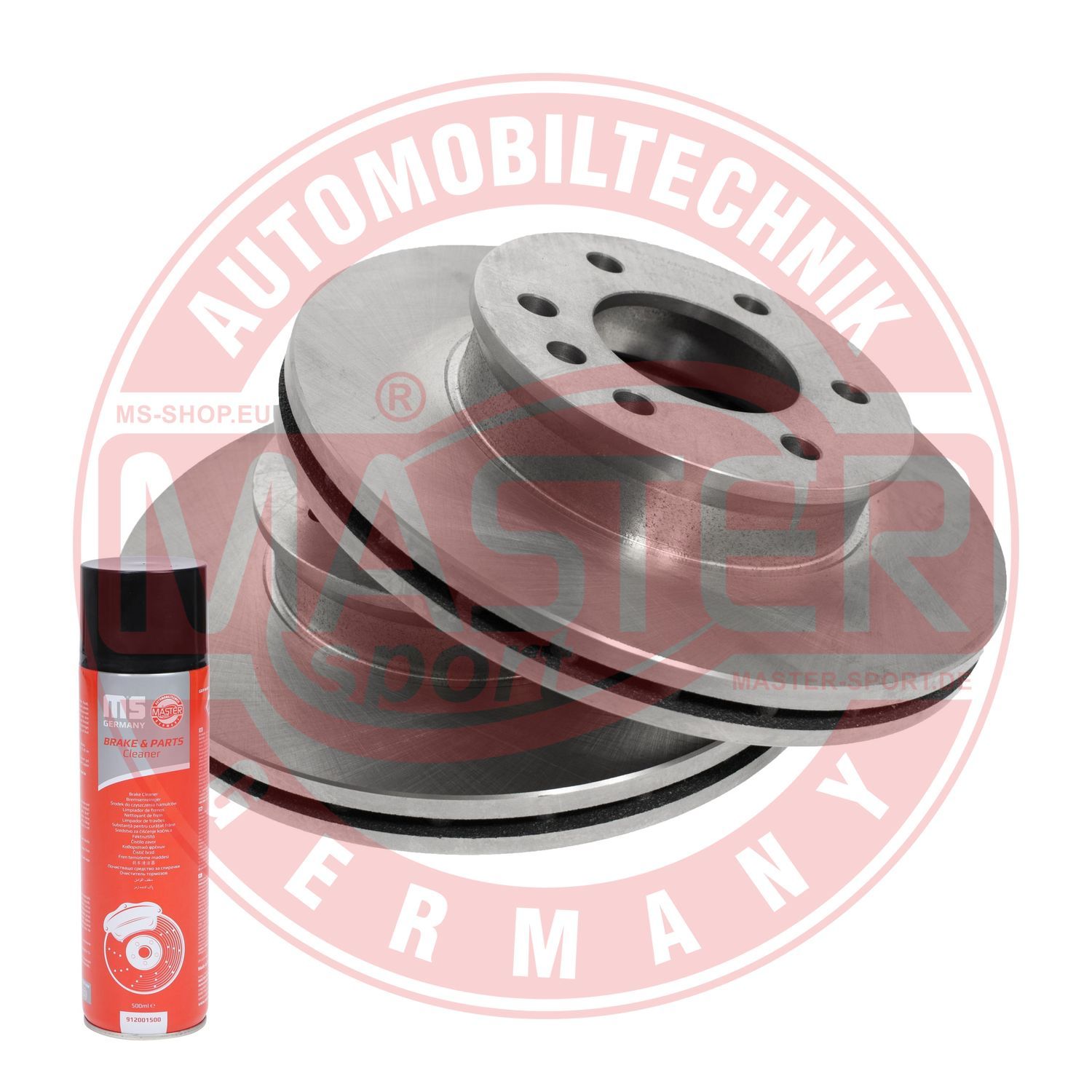 Tarcza hamulcowa MASTER-SPORT GERMANY 24012802031-SET-MSP