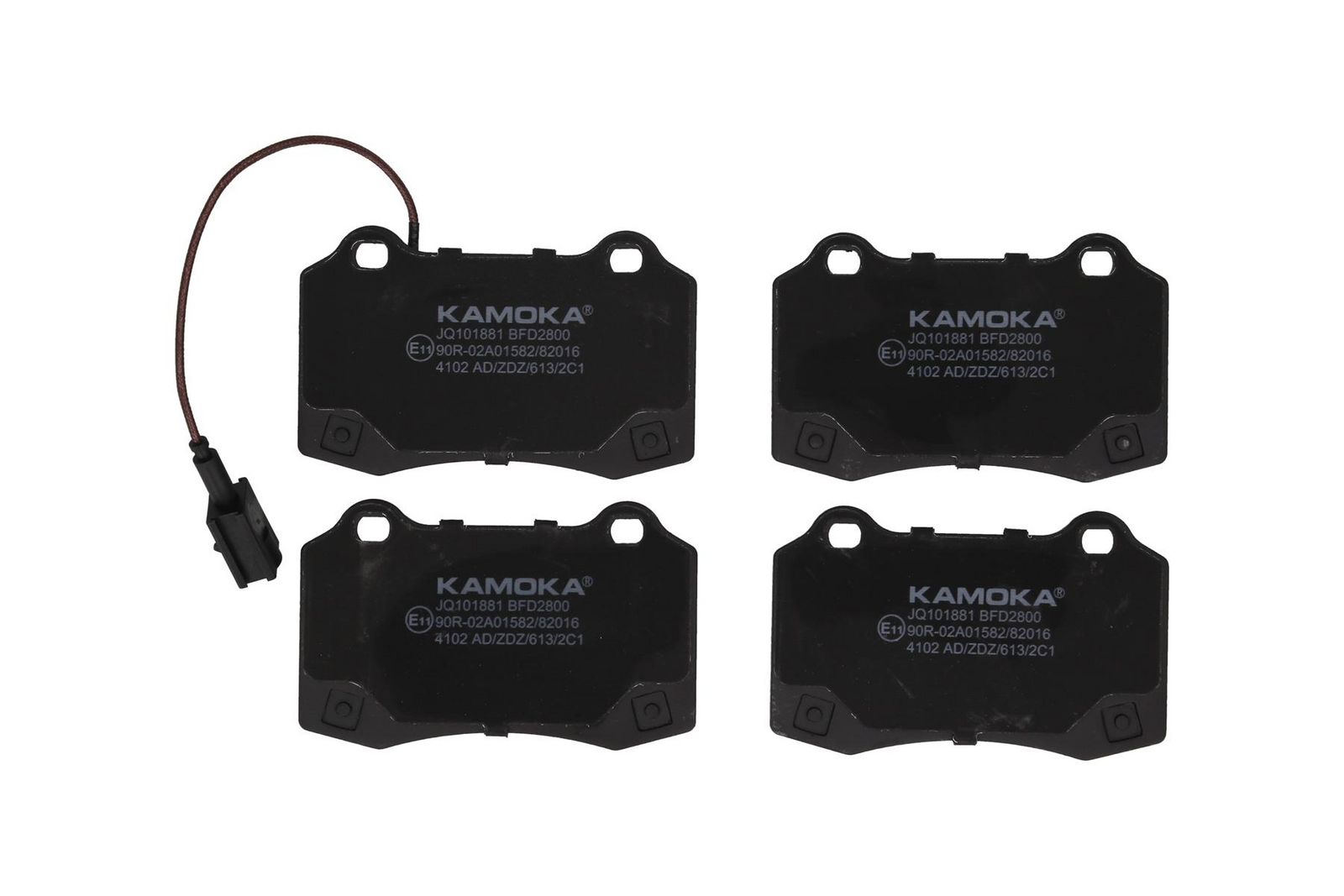 set placute frana,frana disc KAMOKA JQ101881