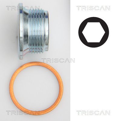Korek spustowy oleju, miska olejowa TRISCAN 9500 2301