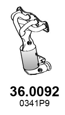 Katalizator ASSO 36.0092