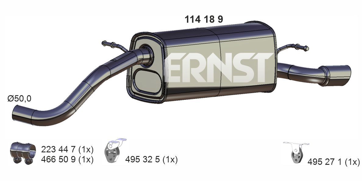 Toba esapament finala ERNST 114189