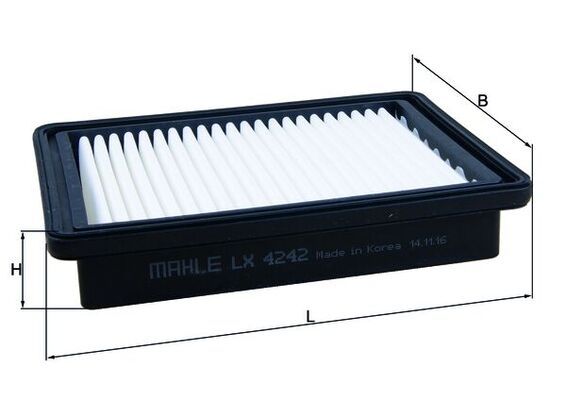 Vzduchový filtr MAHLE LX 4242