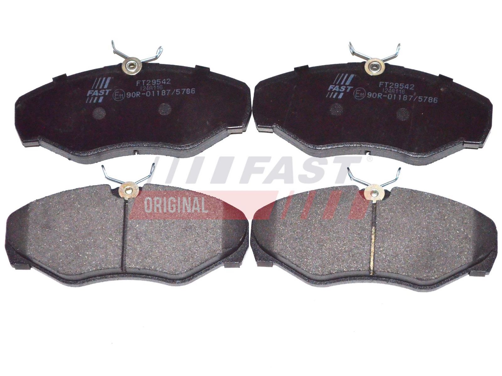 set placute frana,frana disc FAST FT29542