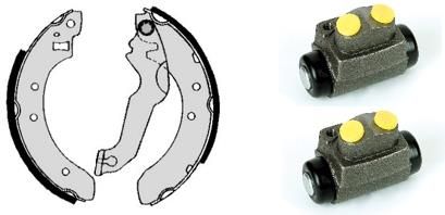 Zestaw szczęk hamulcowych BREMBO H 24 013