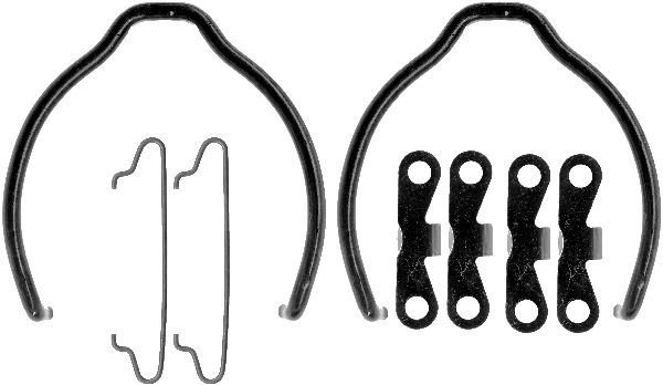 set accesorii, saboti frana parcare TEXTAR 97030700