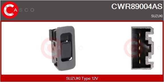 Spínač, zvedací zařízení oken CASCO CWR89004AS