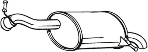 Tłumik końcowy BOSAL 190-025