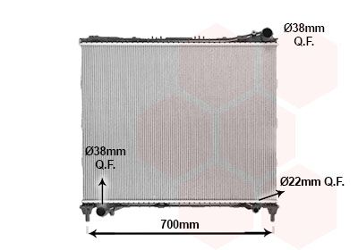 Radiateur, refroidissement du moteur