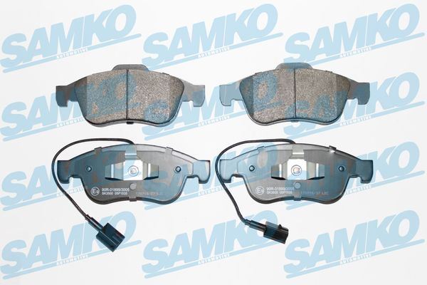 Sada brzdových destiček, kotoučová brzda SAMKO 5SP1535