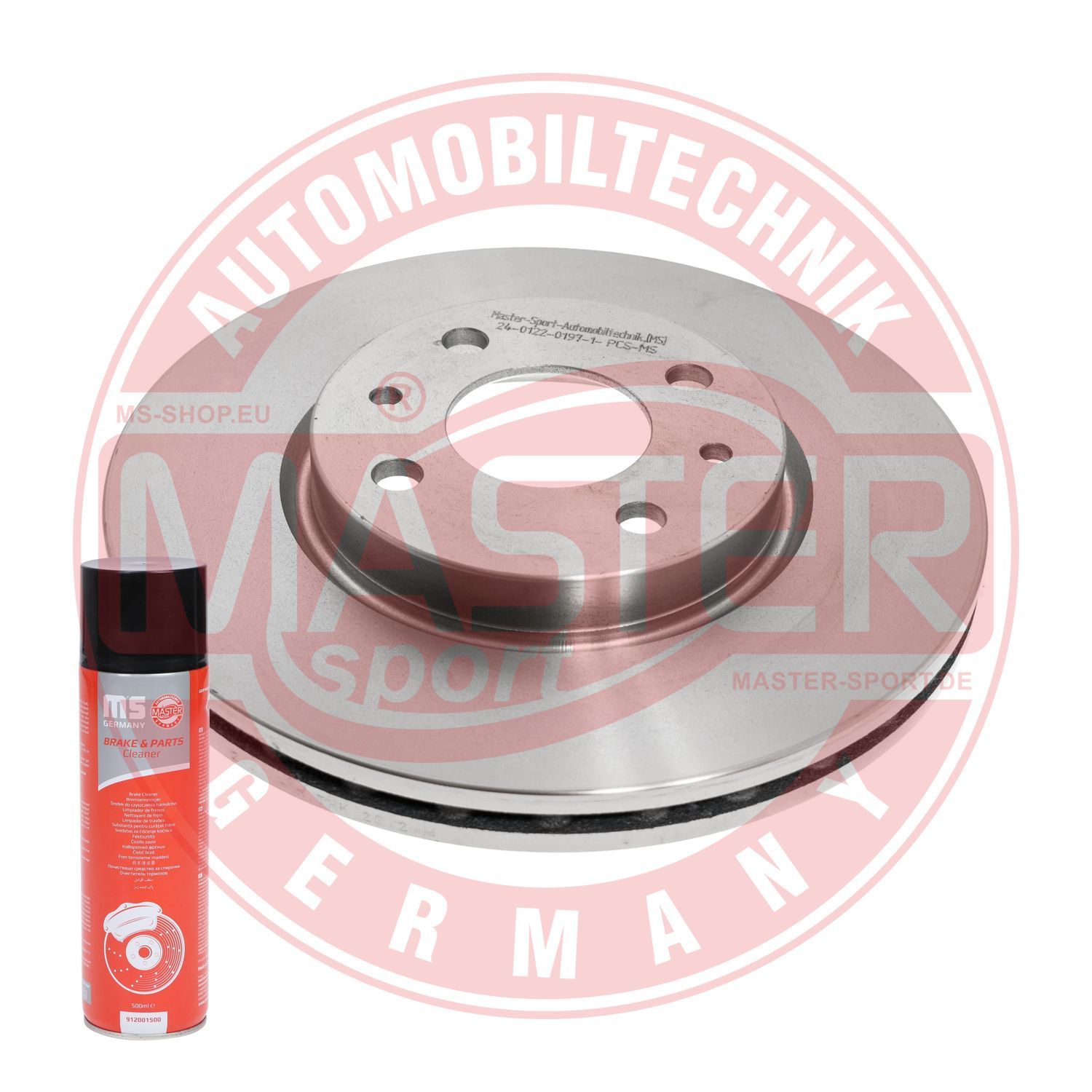 Tarcza hamulcowa MASTER-SPORT GERMANY 24012201971-PCS-MSP