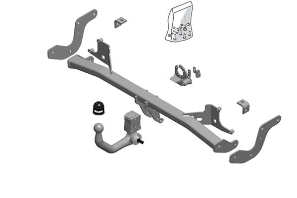 Zestaw zaczepu przyczepy BRINK 678100