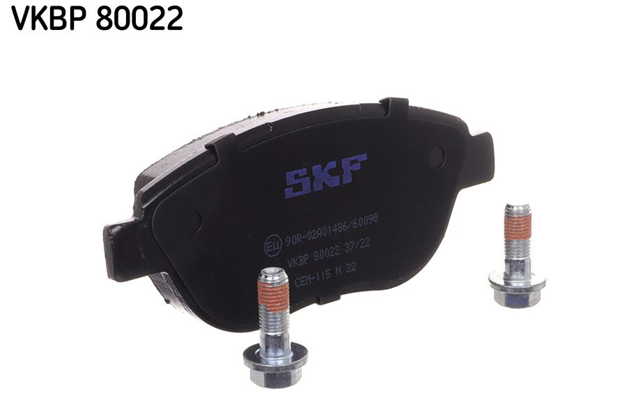 Sada brzdových platničiek kotúčovej brzdy SKF VKBP 80022