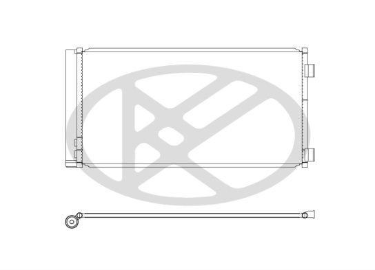Condensator, climatizare KOYORAD CD420780