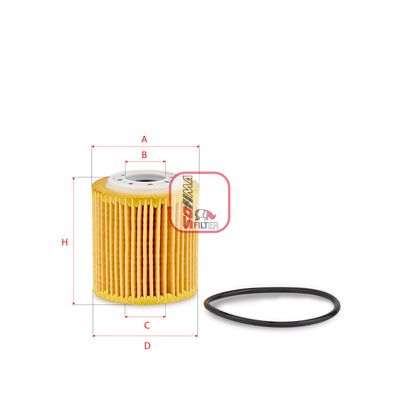 Filtru ulei SOFIMA S 5216 PE