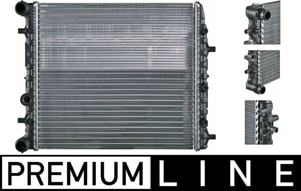 Radiator, racire motor MAHLE CR 454 000P