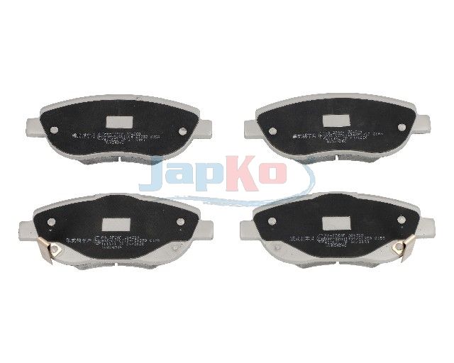 set placute frana,frana disc JAPKO 50276