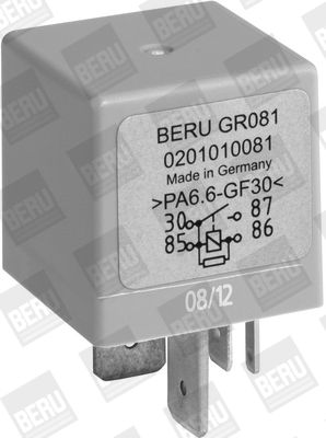 Levně Relé, žhavicí systém BorgWarner (BERU) GR081