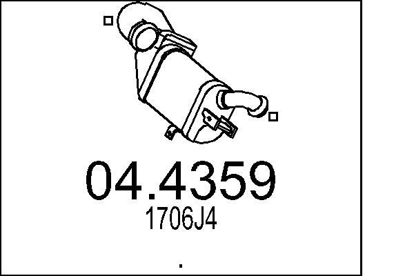 Katalizator MTS 04.4359