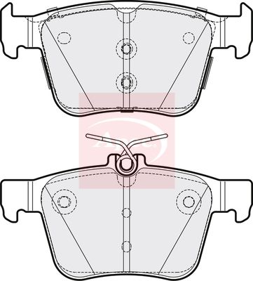 Apec - Rear Brake Pad Set