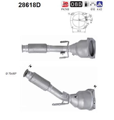 Katalizator AS 28618D