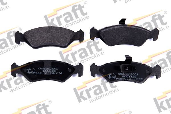 Sada brzdových destiček, kotoučová brzda KRAFT AUTOMOTIVE 6002002