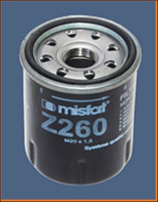 Filtr oleju MISFAT Z260