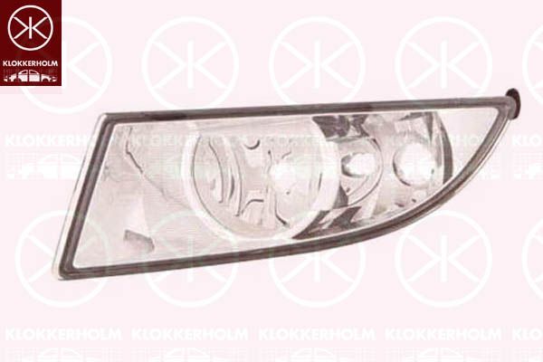 Reflektor przeciwmgłowy KLOKKERHOLM 75150283