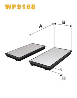 Filtru, aer habitaclu WIX FILTERS WP9168