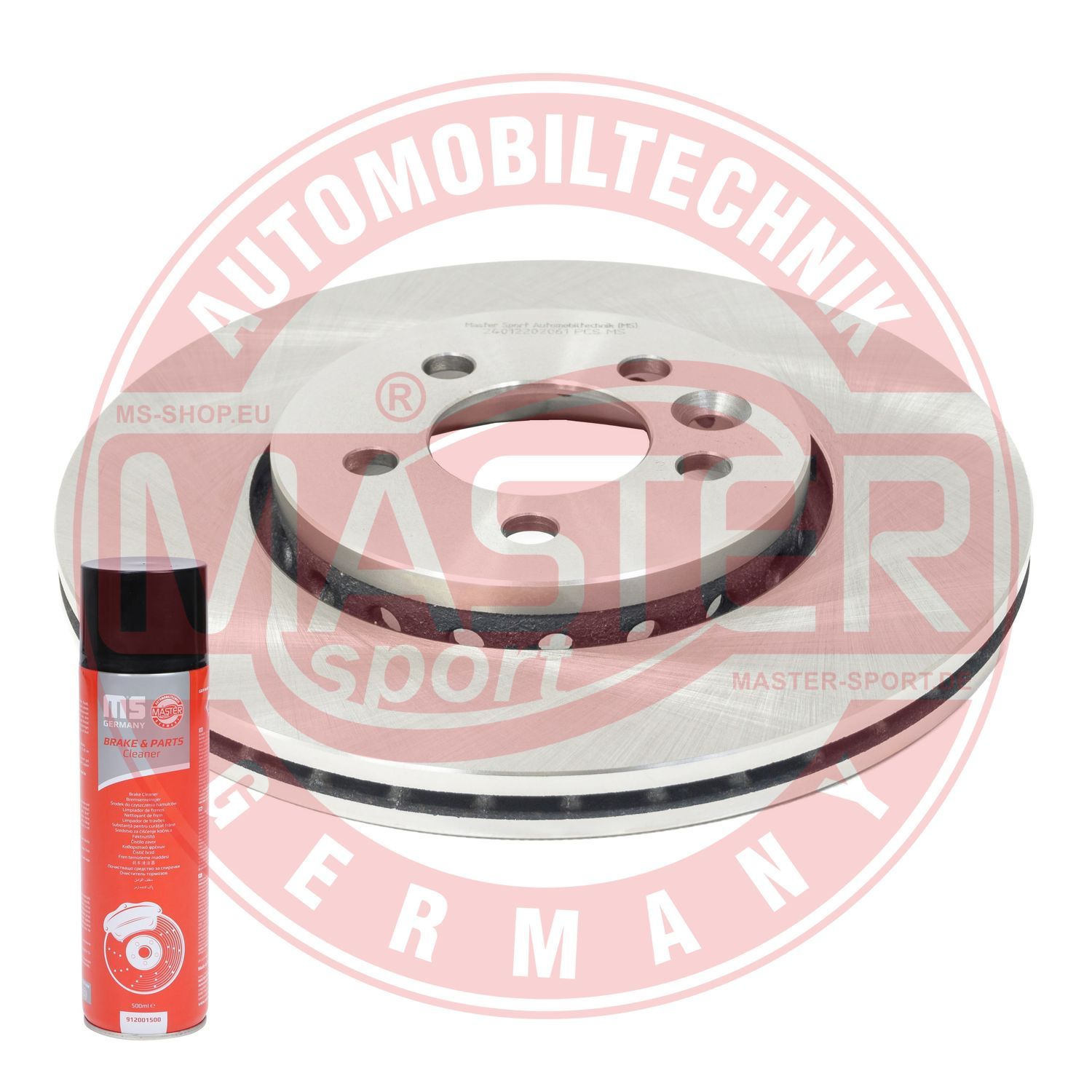 Tarcza hamulcowa MASTER-SPORT GERMANY 24012202061-PCS-MSP