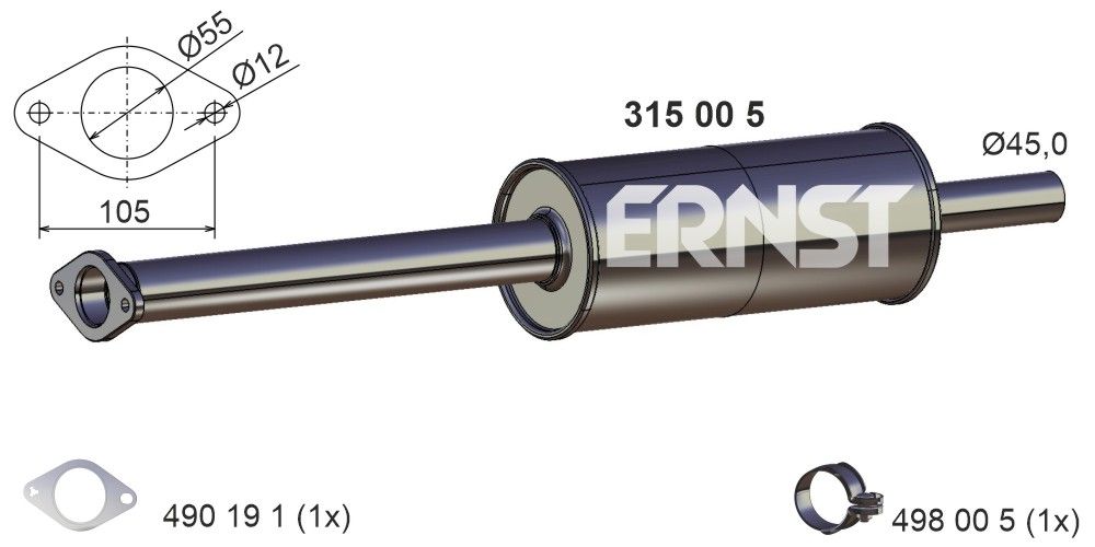 Toba esapament primara ERNST 315005