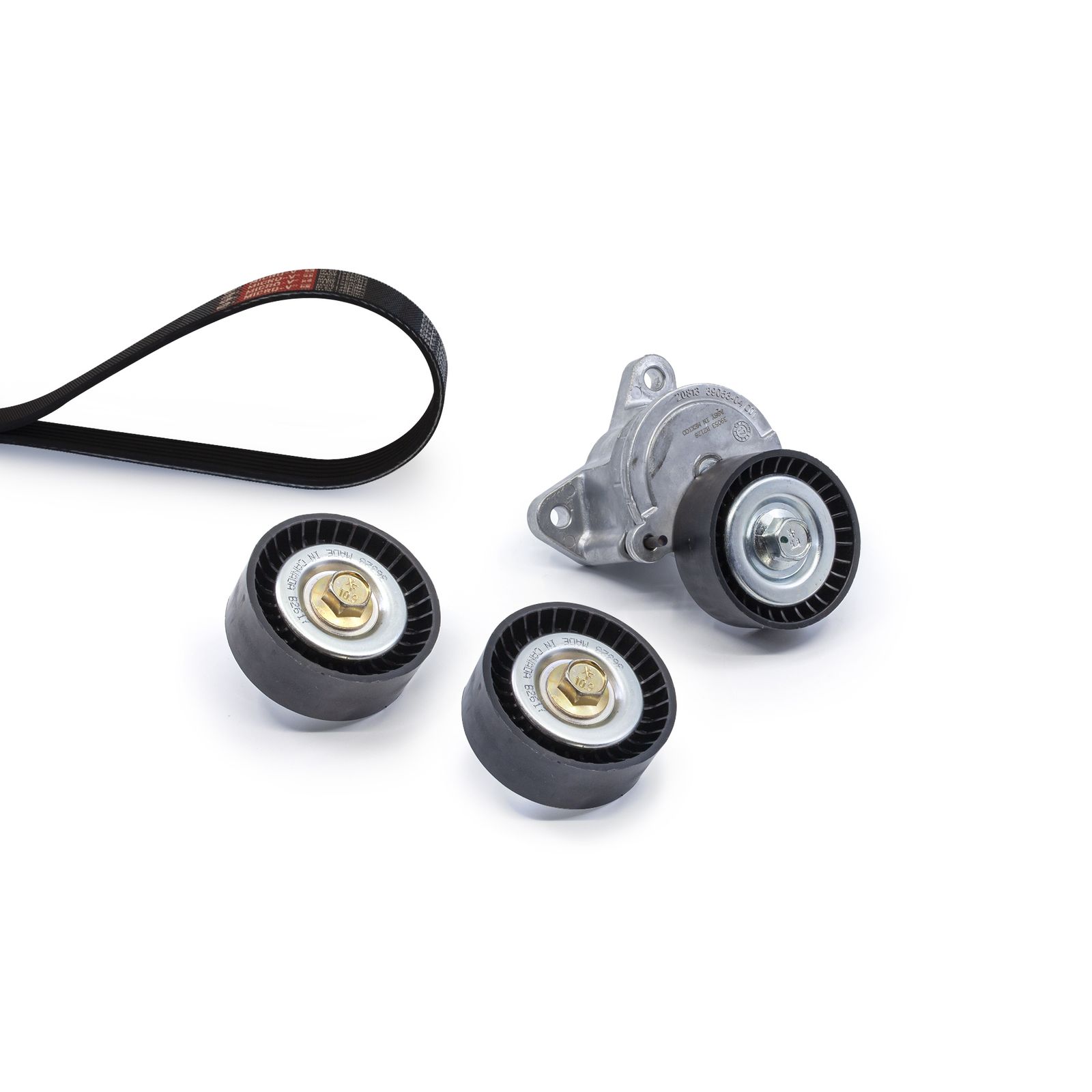 Ķīļrievu siksnu komplekts